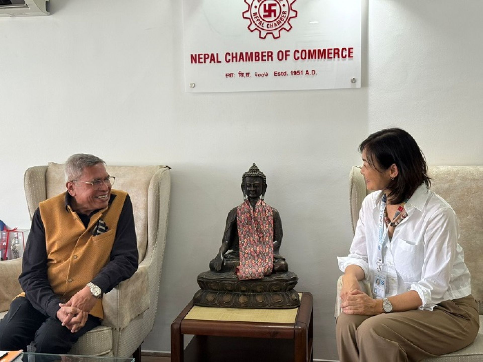 जलवायु परिवर्तनले व्यवसायमा पार्ने असर न्यूनीकरण गर्न चेम्बर र युएनडीपीबी सहकार्यको समझदारी